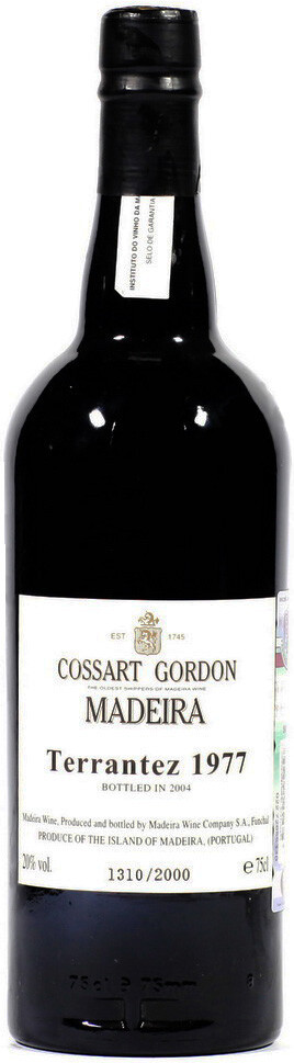 Вино Cossart Gordon Terrantez 1977