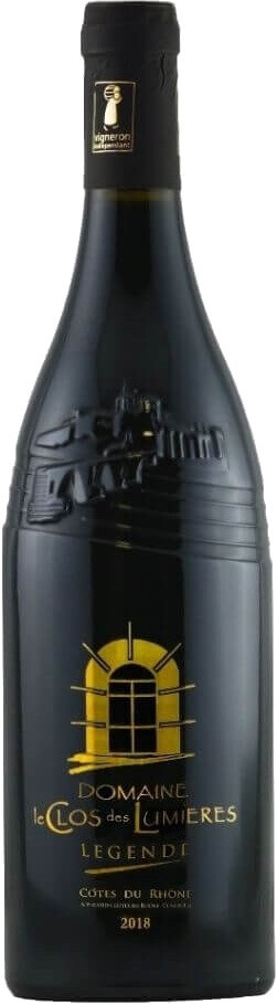 Вино Domaine Le Clos des Lumieres Legende Cotes du Rhone AOC 2018