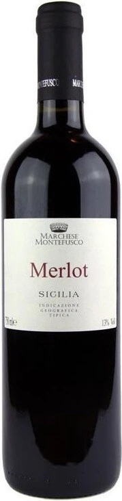 Вино Marchese Montefusco Merlot, Sicilia IGT, 2020