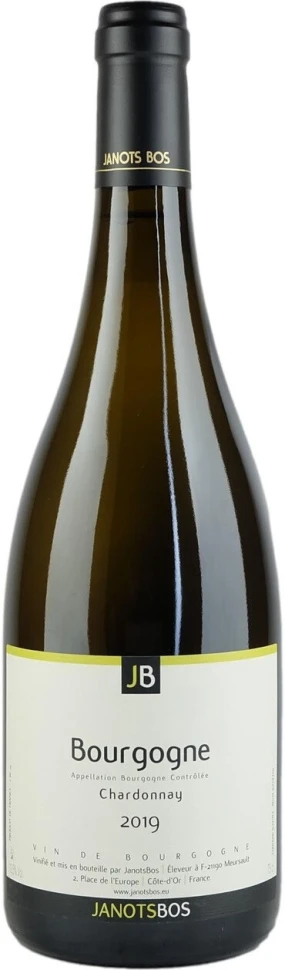 Вино JanotsBos, Bourgogne AOC Chardonnay, 2019