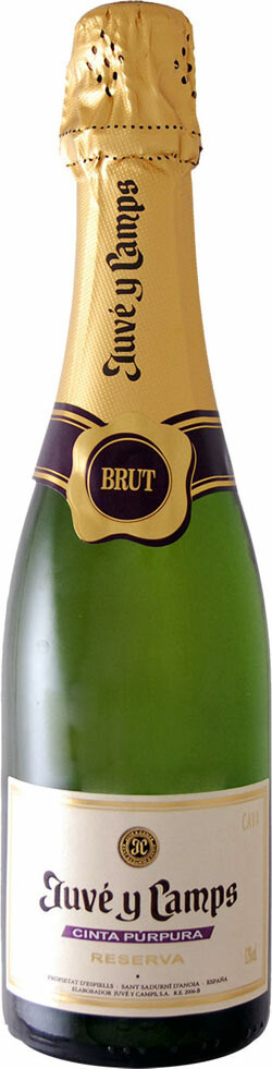 Игристое вино Juve y Camps Cava Cinta Purpura Reserva Brut 375 мл