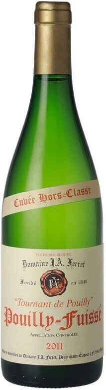 Вино Louis Jadot, Domaine J.A. Ferret, Tournant de Pouilly, Pouilly Fuisse AOC, 2011