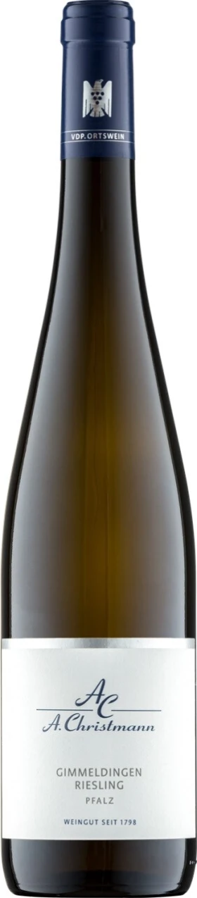 Вино A. Christmann, Gimmeldinger Riesling, 2020