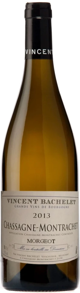 Вино Vincent Bachelet, Chassagne Montrachet Morgeot AOC, 2013
