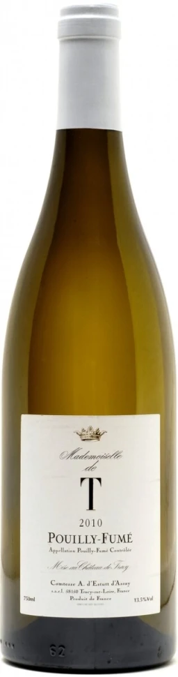 Вино Chateau de Tracy, "Mademoiselle de T", Pouilly Fume AOC, 2010, 375 мл
