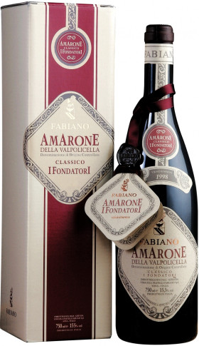 Вино I Fondatori Amarone della Valpolicella DOC Classico Riserva 2007 gift box