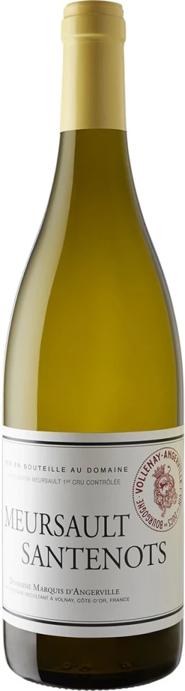 Вино Domaine Marquis d'Angerville, Meursault 1er Cru Santenots AOC, 2020