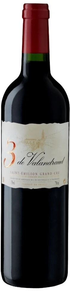 Вино 3 de Valandraud, 2010