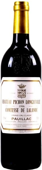 Вино Chateau Pichon-Longueville-Comtesse de Lalande Pauillac AOC 2-me Grand Cru Classe 1996
