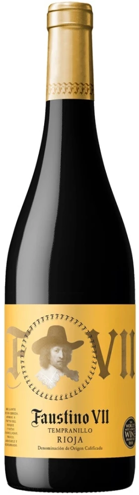 Вино Faustino VII Tempranillo, Rioja DOC, 2023