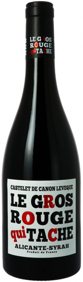Вино Vignobles Vellas Le Gros Rouge qui Tache Pays d Herault IGP 2017