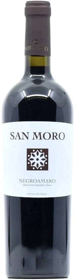 Вино Produttori di Manduria, San Moro Negroamaro, Puglia IGT, 2022