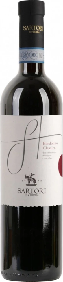 Вино Sartori, Bardolino Classico DOC, 2015