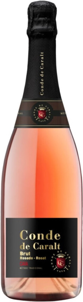 Игристое вино Conde de Caralt Cava Brut Rosado