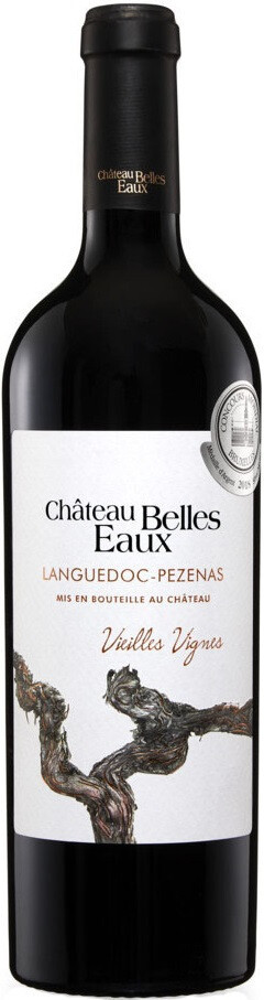 Вино Chateau Belles Eaux Vieilles Vignes Languedoc Pezenas AOP 2016