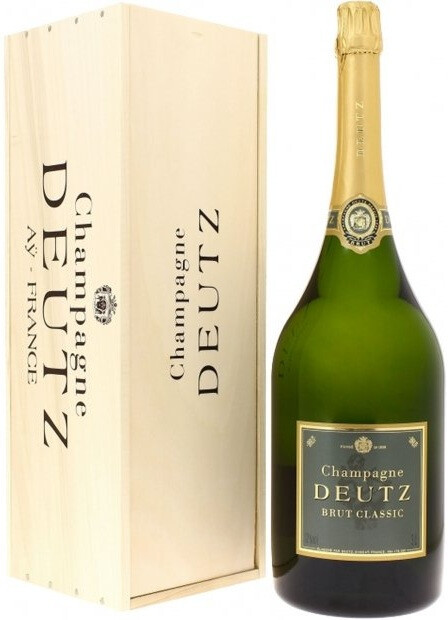 Шампанское Deutz Brut Classic 2014 wooden box 6 л