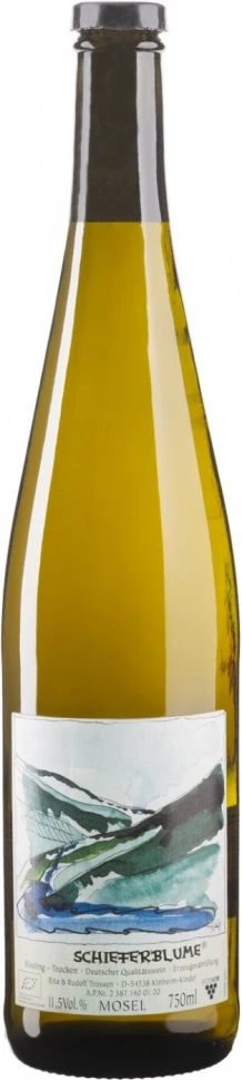 Вино Rita & Rudolf Trossen, Schieferblume Riesling Trocken