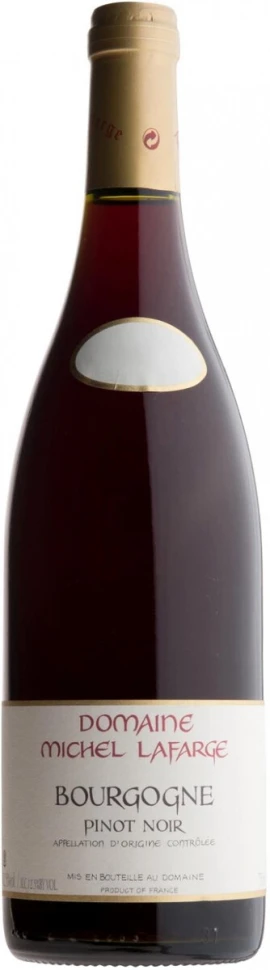 Вино Domaine Michel Lafarge, Bourgogne Pinot Noir AOC, 2019