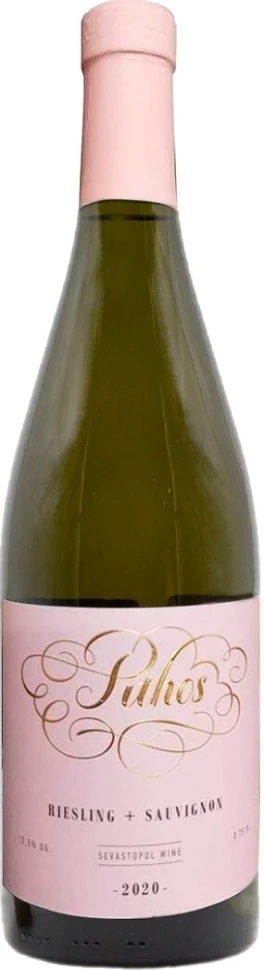 Вино Pithos Riesling + Sauvignon, 2020