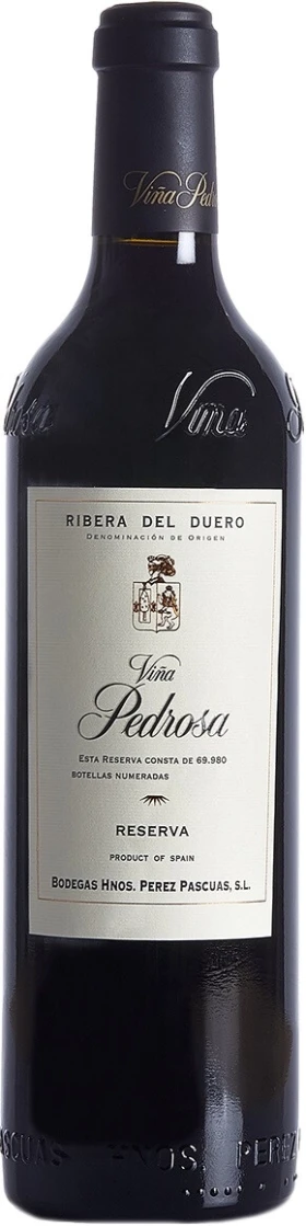 Вино Vina Pedrosa Reserva, Ribera del Duero DO, 2016