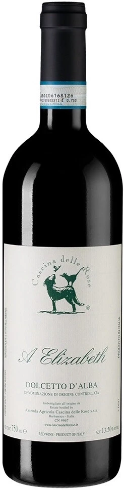 Вино Cascina delle Rose, Dolcetto d'Alba A Elizabeth DOC, 2023