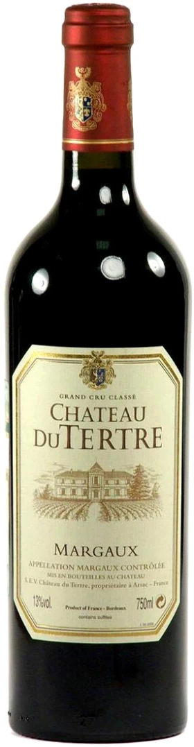 Вино Chateau du Tertre, Margaux AOC Grand Cru, 2008