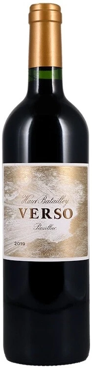 Вино Chateau Haut-Batailley, Verso Pauillac AOC, 2019