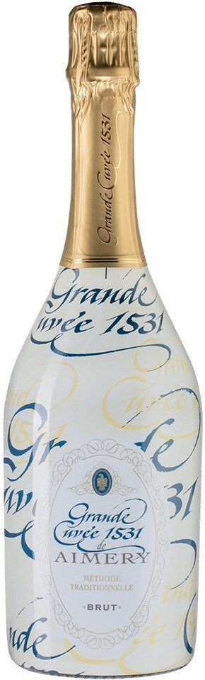 Игристое вино Grande Cuvee 1531 de Aimery Cremant de Limoux Blanc sleeve