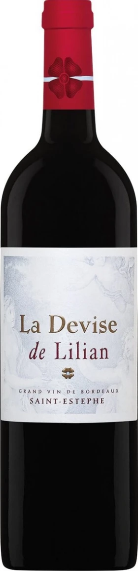 Вино La Devise de Lilian, Saint-Estephe AOC, 2012