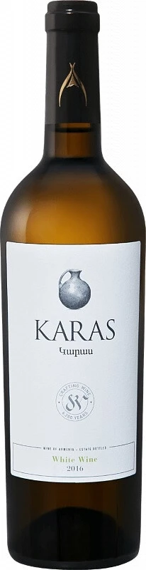 Вино Armavir Vineyards, Karas Classic White, 2016