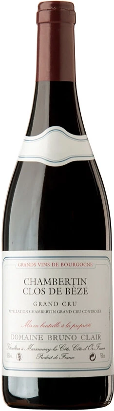 Вино Domaine Bruno Clair, Chambertin "Clos de Beze" Grand Cru, 2016