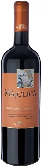 Вино Podere Castorani, Majolica Montepulciano d'Abruzzo DOC, 2014