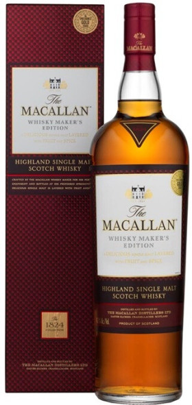 Виски The Macallan 1824 Collection Maker s Edition gift box 700 мл