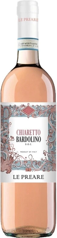Вино Cantina di Negrar, Le Preare Bardolino Chiaretto DOC, 2020