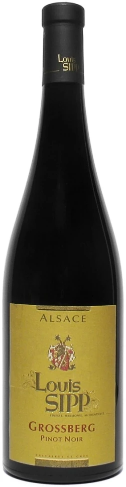 Вино Louis Sipp, Grossberg Pinot Noir, Alsace AOC, 2015
