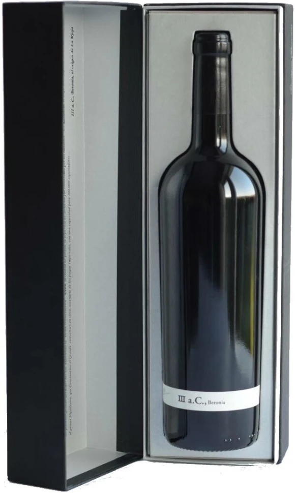 Вино Beronia III a.C., Rioja DOC, 2010, gift box