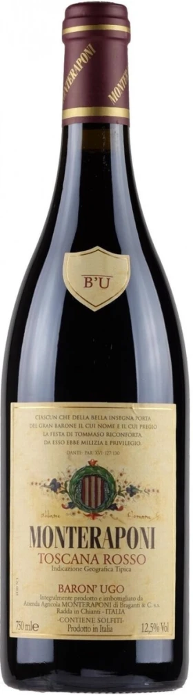 Вино Monteraponi, Baron'Ugo Chianti Classico DOCG, 2012
