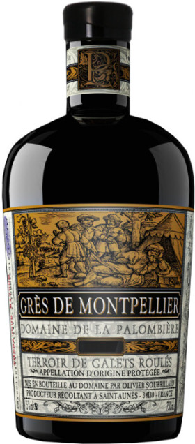Вино Vignobles Vellas Domaine de la Palombiere Gres de Montpellier AOC 2019