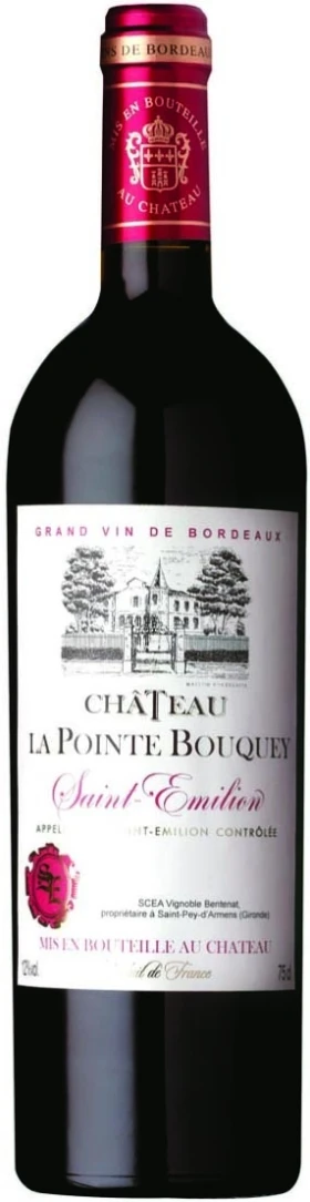 Вино Chateau La Pointe Bouquey, Saint-Emilion AOC, 2012