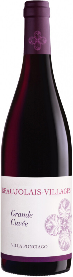 Вино Villa Ponciago Beaujolais Villages Grande Cuvee AOC 2016