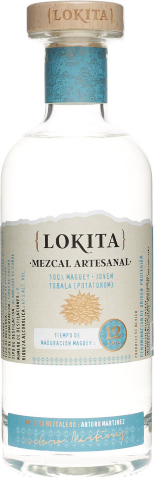Мескаль Lokita Mezcal Tobala 12 Anos 0.7 л