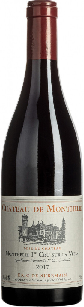 Вино Chateau de Monthelie Monthelie 1er Cru Sur la Velle 2017