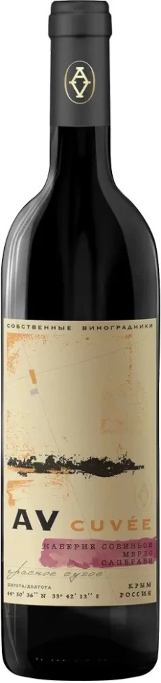 Вино AV cuvee Cabernet Sauvignon-Merlot-Saperavi, 2022