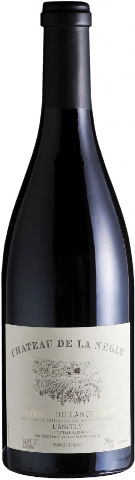 Вино Chateau de la Negly, L'Ancely, Coteaux du Languedoc AOC, 2004
