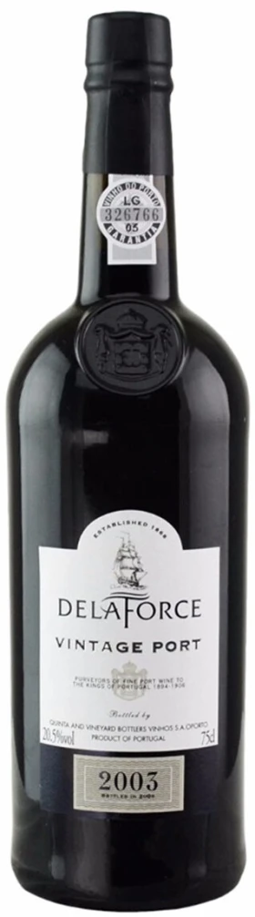 Портвейн Delaforce Vintage Port, 2003, gift box