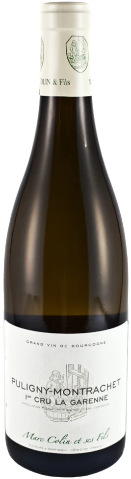 Вино Marc Colin et Fils, Puligny-Montrachet AOC La Garenne Premier Cru, 2009