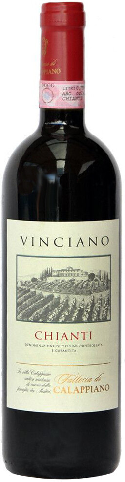 Вино Fattoria di Calappiano Vinciano Chianti DOCG 2017