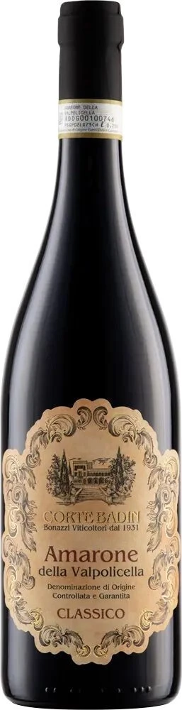Вино Corte Badin, Amarone della Valpolicella Classico DOCG, 2020