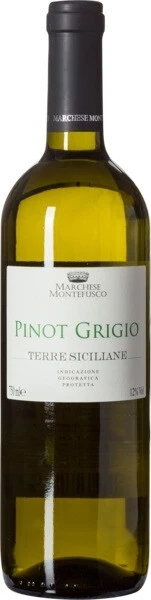 Вино Marchese Montefusco Pinot Grigio, Terre Siciliane IGP, 2020