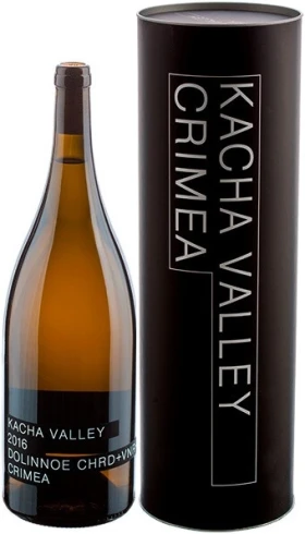 Вино Kacha Valley Dolinnoe White, 2016, in tube, 1.5 л